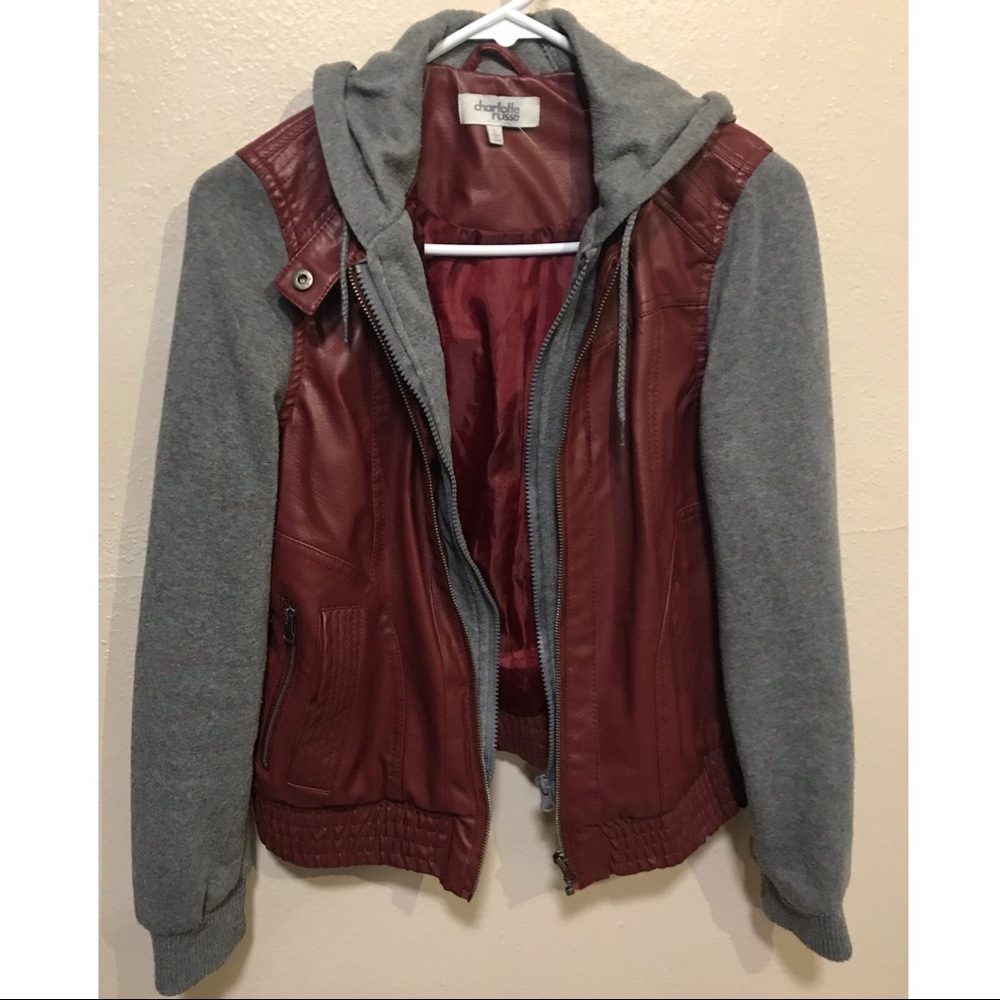 Full zip bomber style jacket